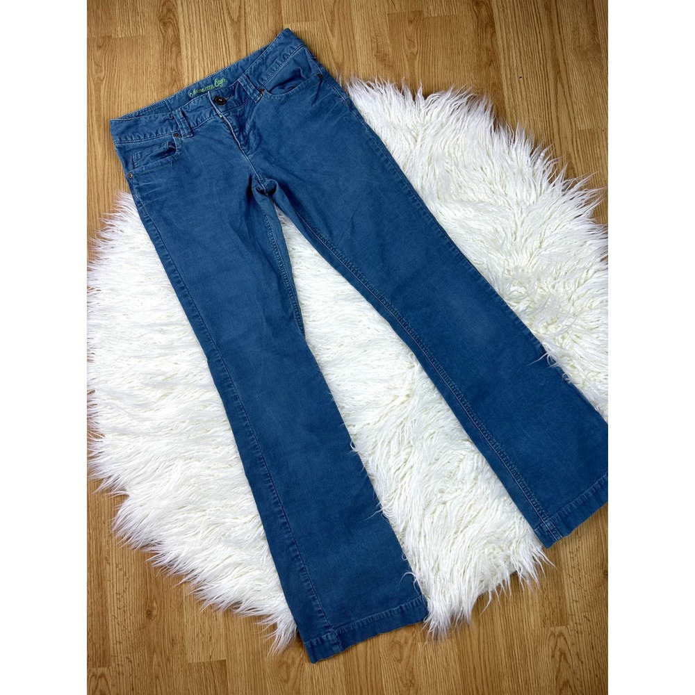 American Eagle Teal Corduroy Pants - Size 2 - Excellent Condition